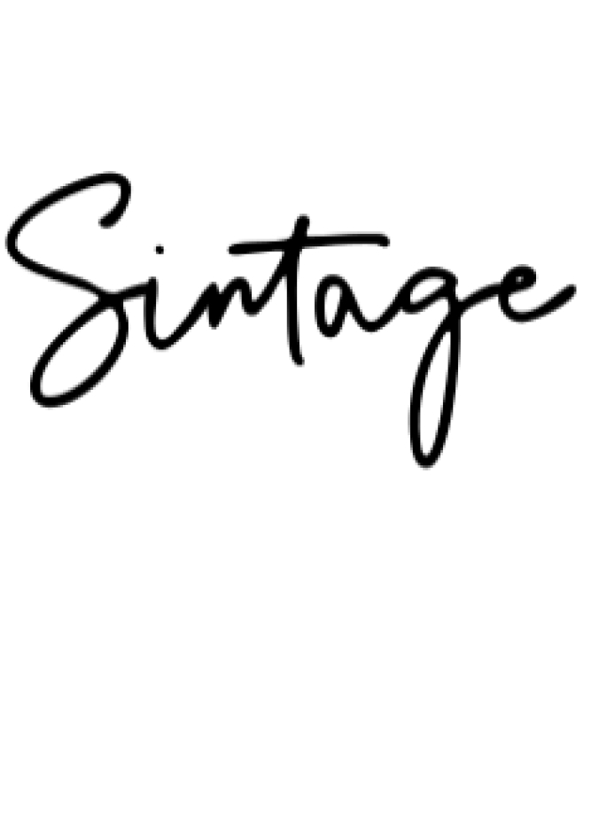 Sintage Font Preview