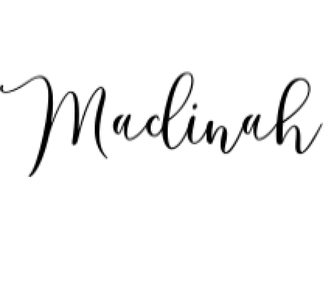 Madinah Script Font Preview