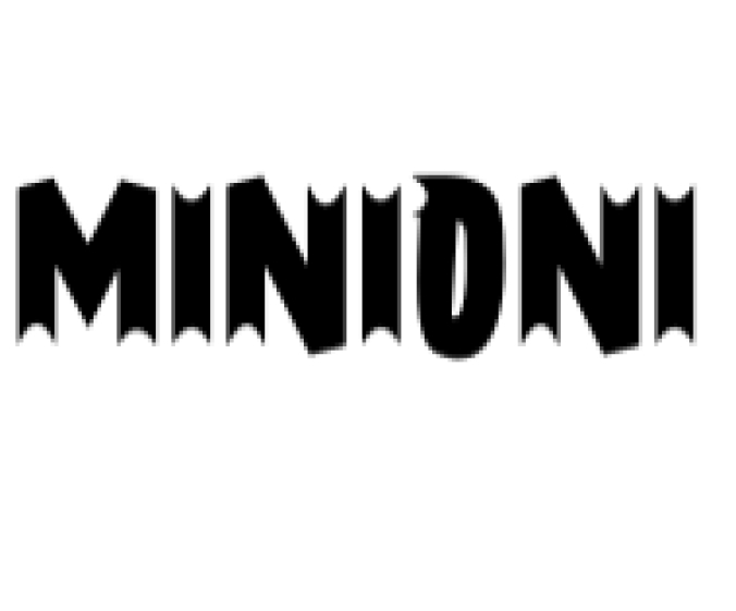 Minioni Font Preview