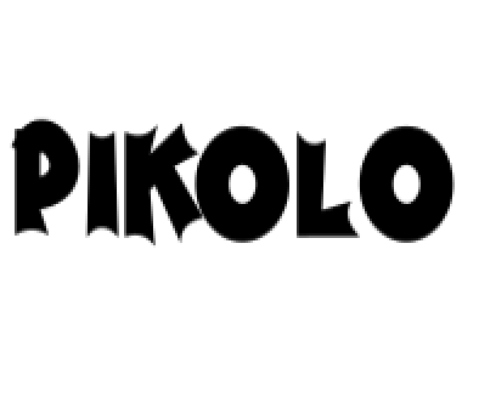Pikolo Font Preview