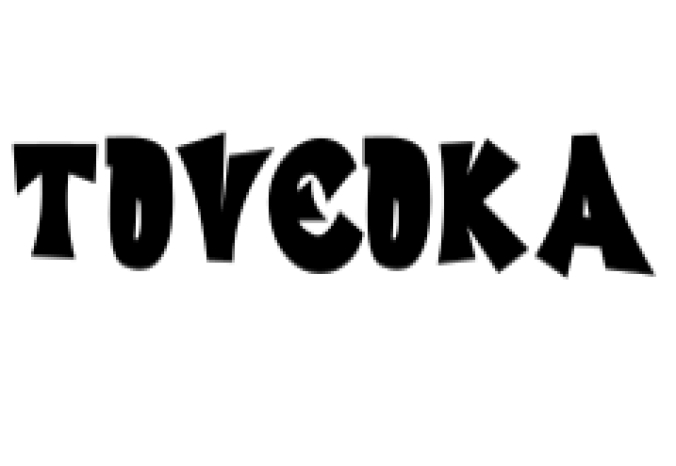 Toveoka Font Preview