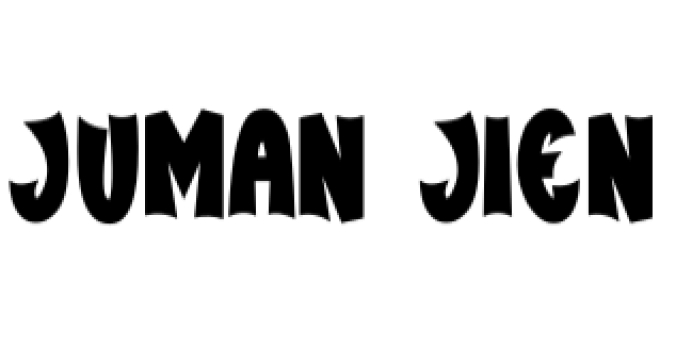 Juman Jien Font Preview
