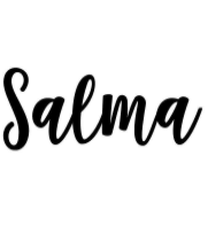 Salma Desire Font Preview