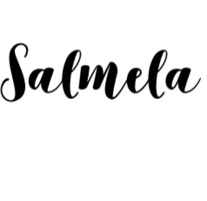 Salmela Font Preview