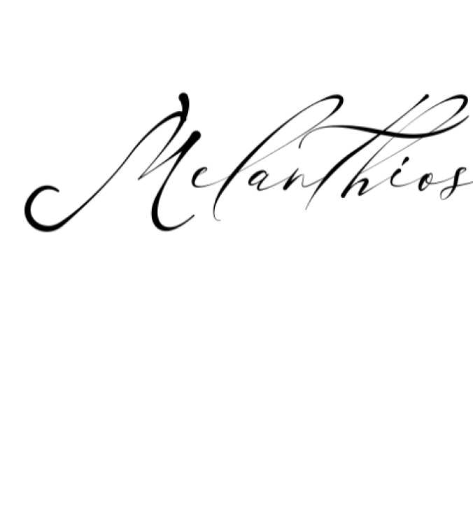 Melanthios Font Preview