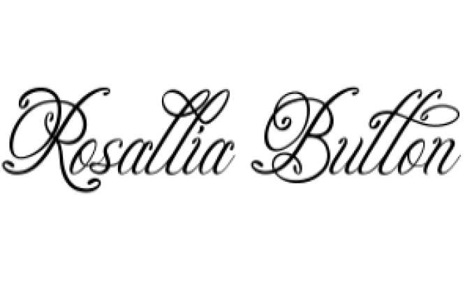 Rosallia Button Font Preview