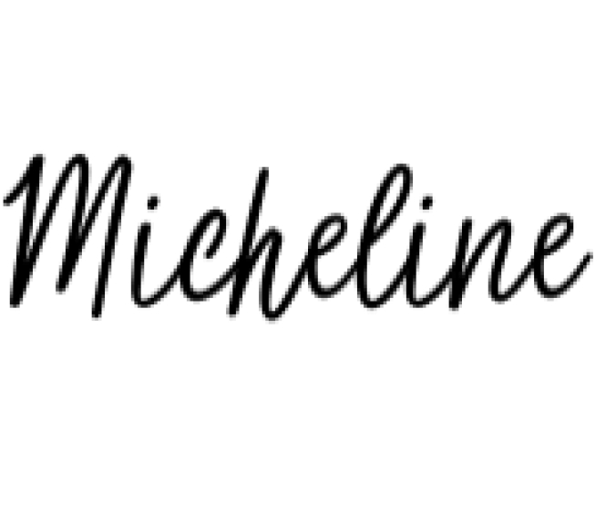 Micheline Font Preview