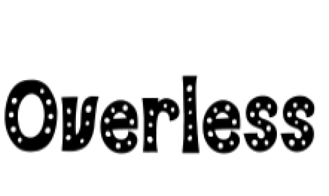 Overless Font Preview