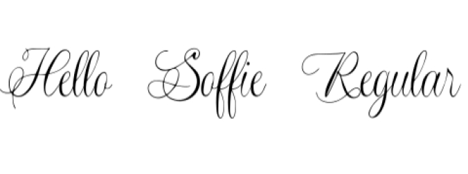 Hello Soffie Font Preview