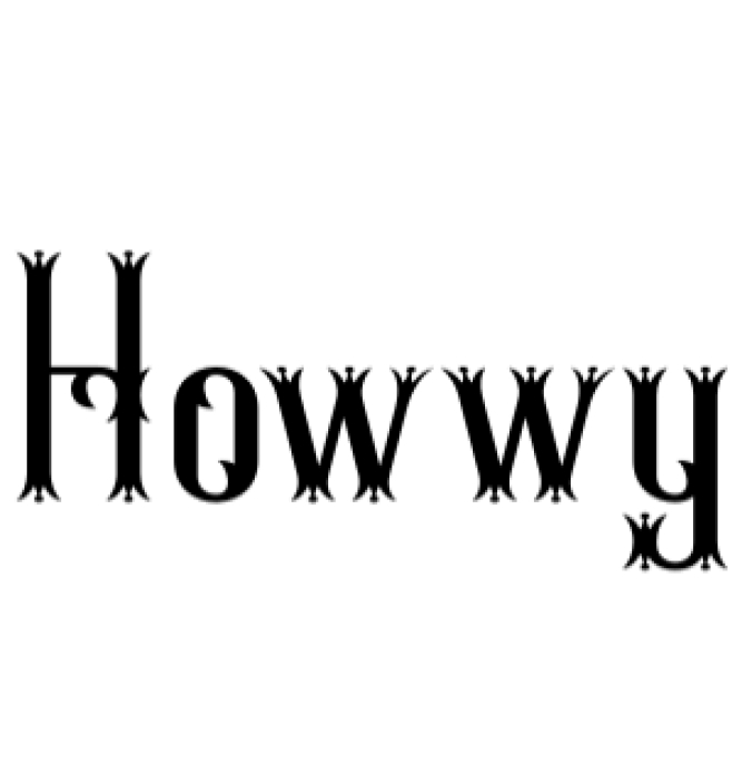 Howwy Font Preview
