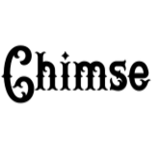 Chimse Font Preview