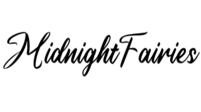 Midnight Fairies Font Preview
