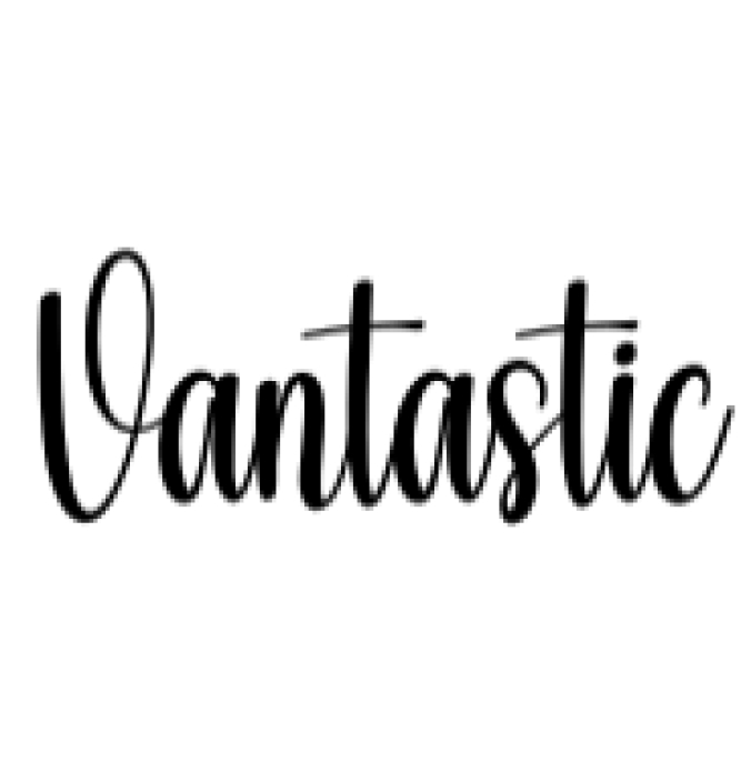 Vantastic Font Preview