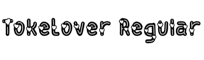 Toke Lover Font Preview