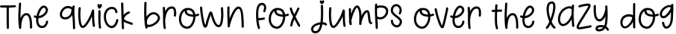 Lazy suzzie Font Preview