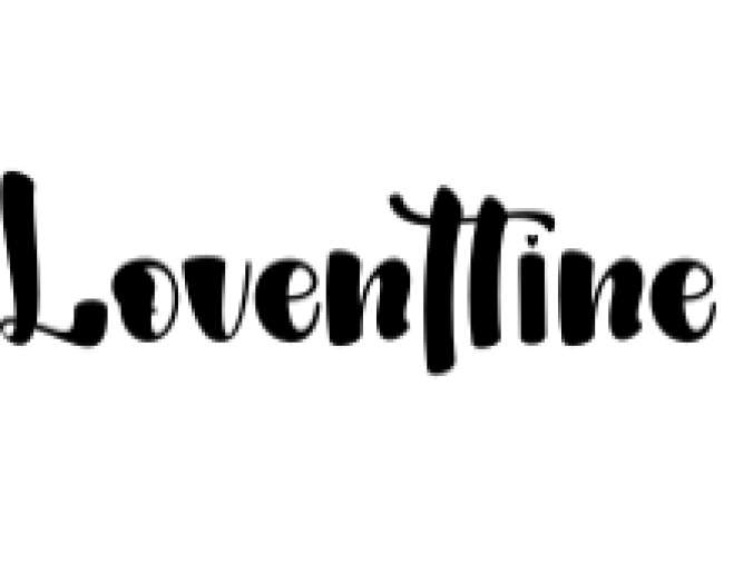 Loventtine Font Preview