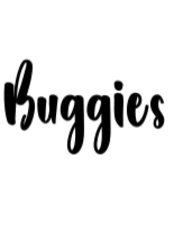 Buggies Font Preview