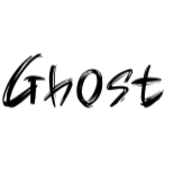 Ghost Font Preview