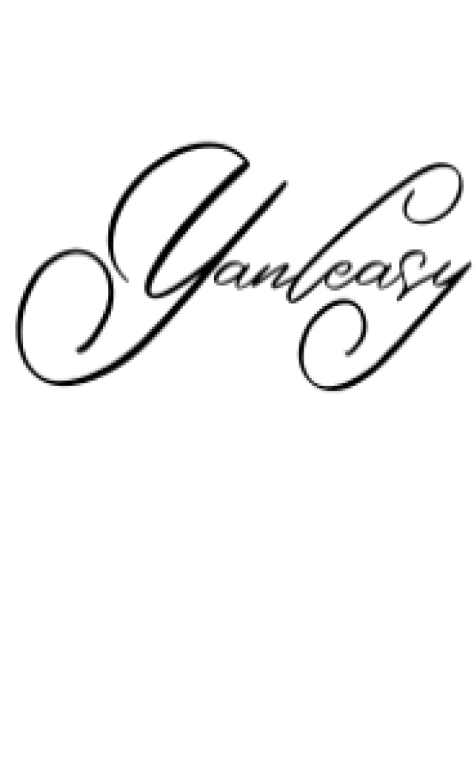Yanleasy Font Preview