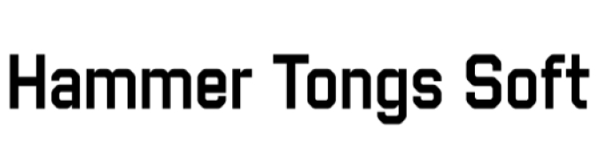 Hammer  Tongs Font Preview