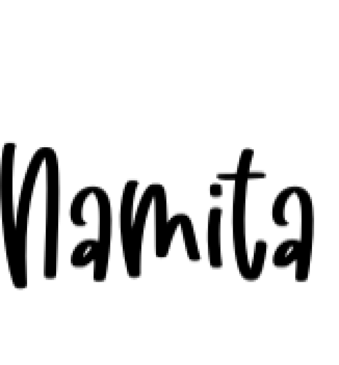 Namita Font Preview