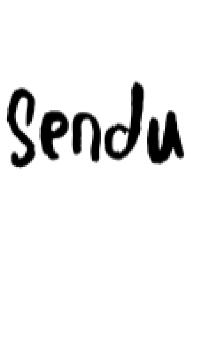 Sendu Font Preview
