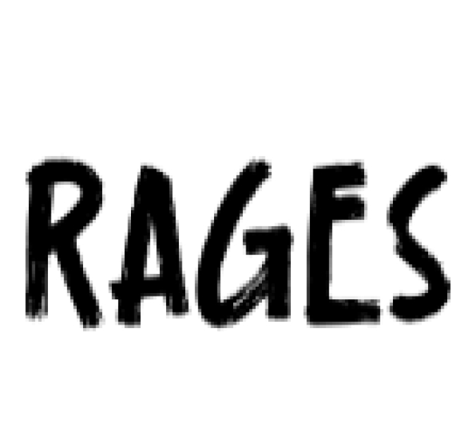 Rages Font Preview