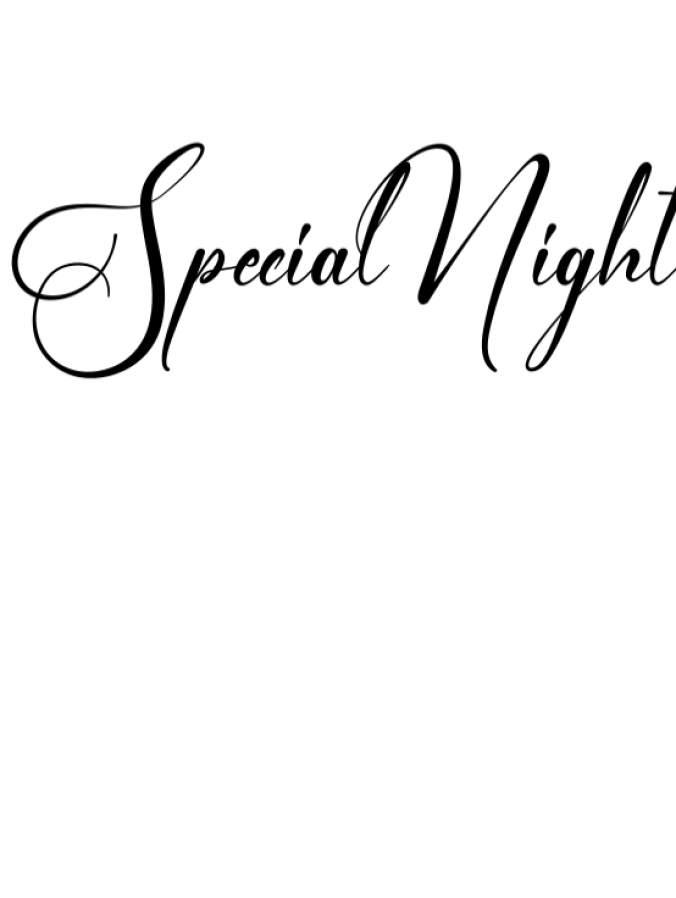 Special Night Font Preview