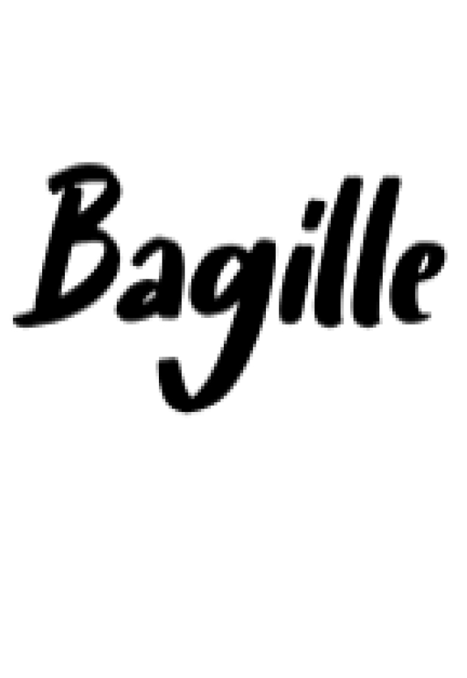 Bagille Font Preview