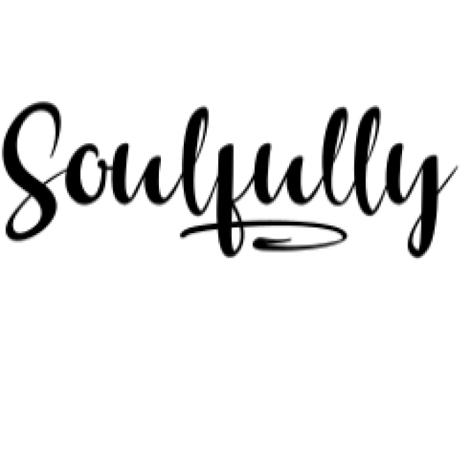 Soulfully Font Preview