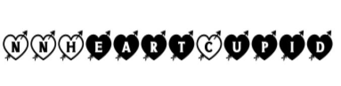 Heart Cupid Font Preview