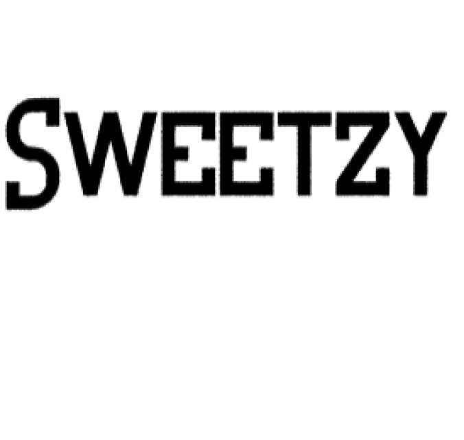 Sweetzy Font Preview
