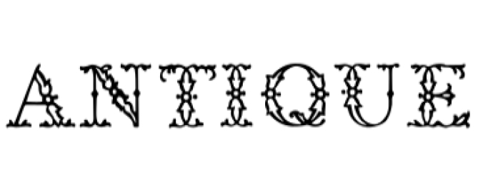 Antique Font Preview