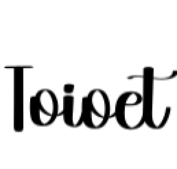 Toilet Font Preview