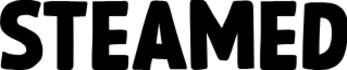 Steamed Font Preview