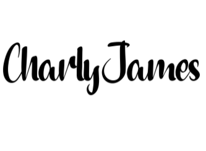 Charly James Font Preview