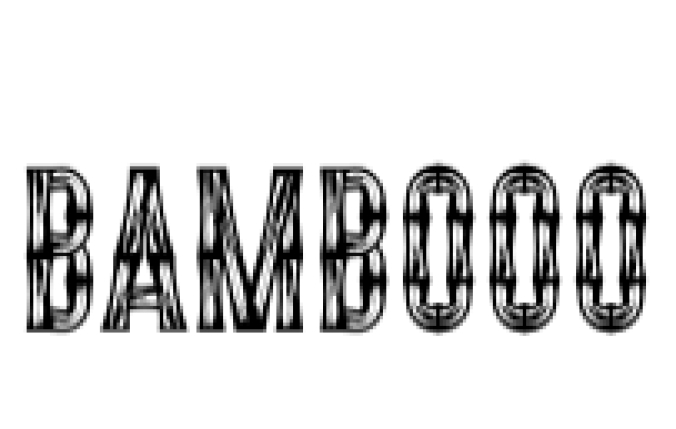 Bambooo Font Preview