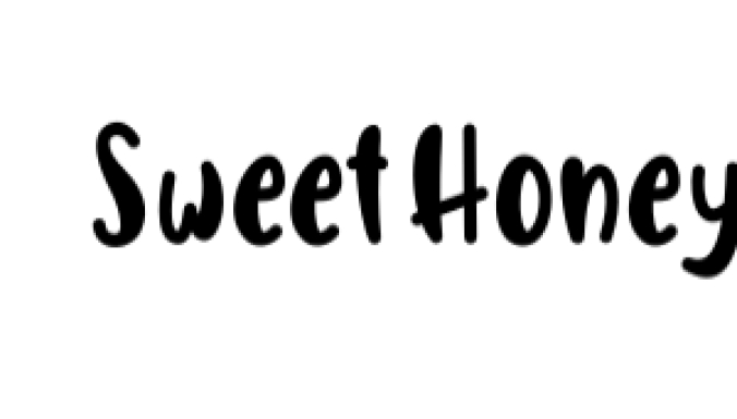 Sweet Honey Font Preview