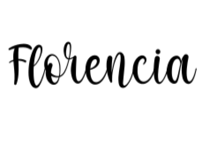 Florencia Font Preview