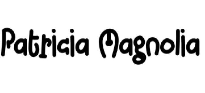 Patricia Magnolia Font Preview
