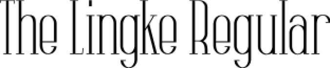 The Lingke Font Preview