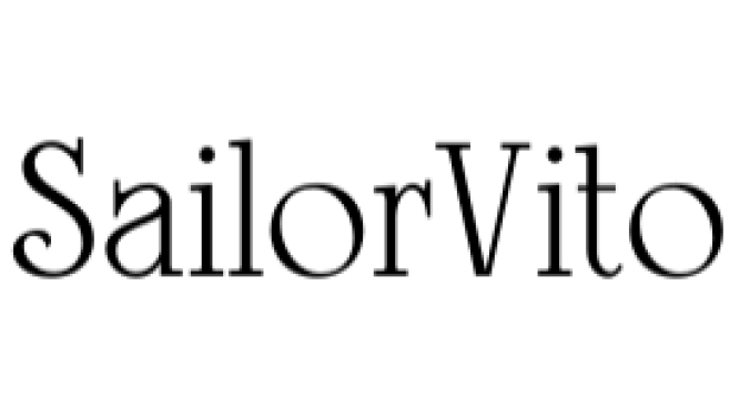 Sailor Vito Font Preview