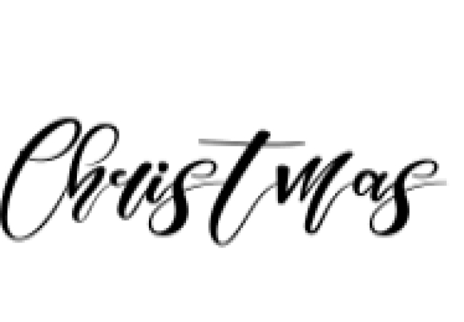 Christmas Font Preview