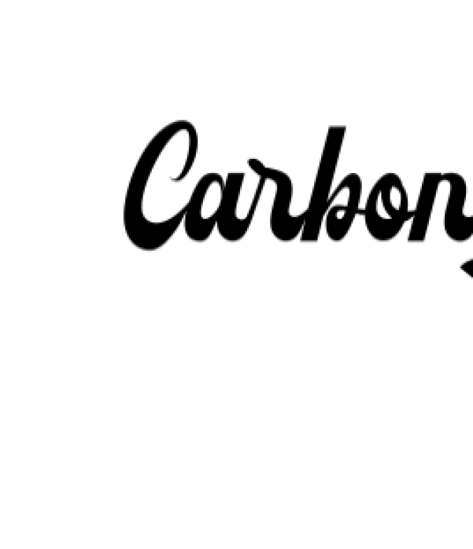 Carbondale Font Preview