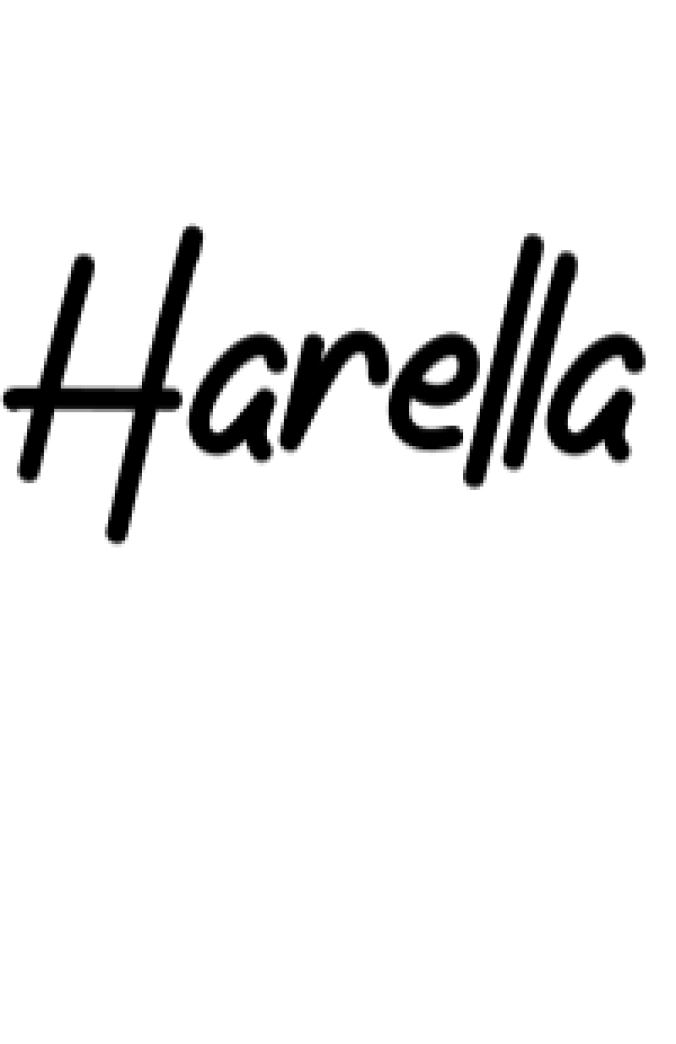 Harella Font Preview