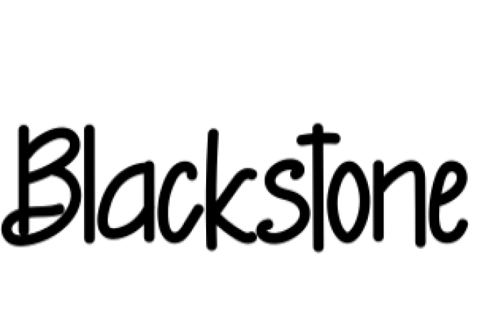 Blackstone Font Preview