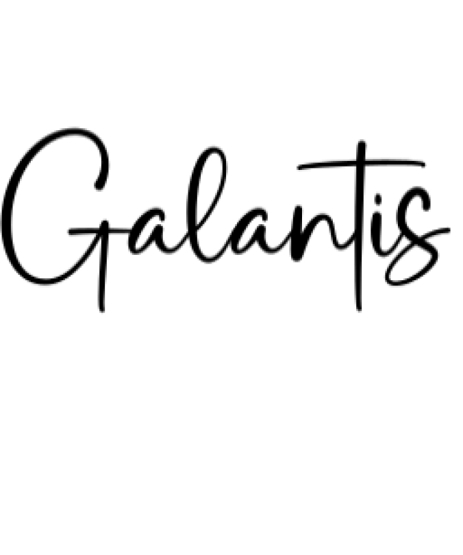 Galantis Font Preview