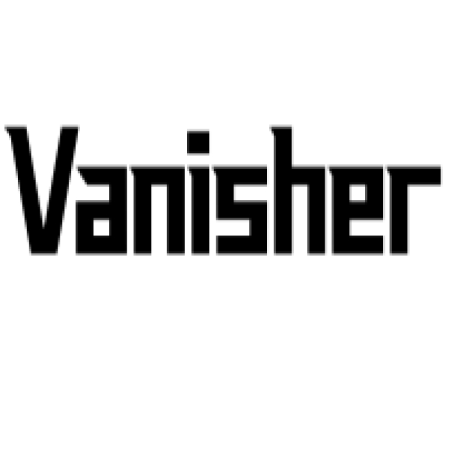 Vanisher Font Preview
