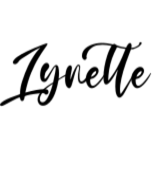 Lynette Font Preview