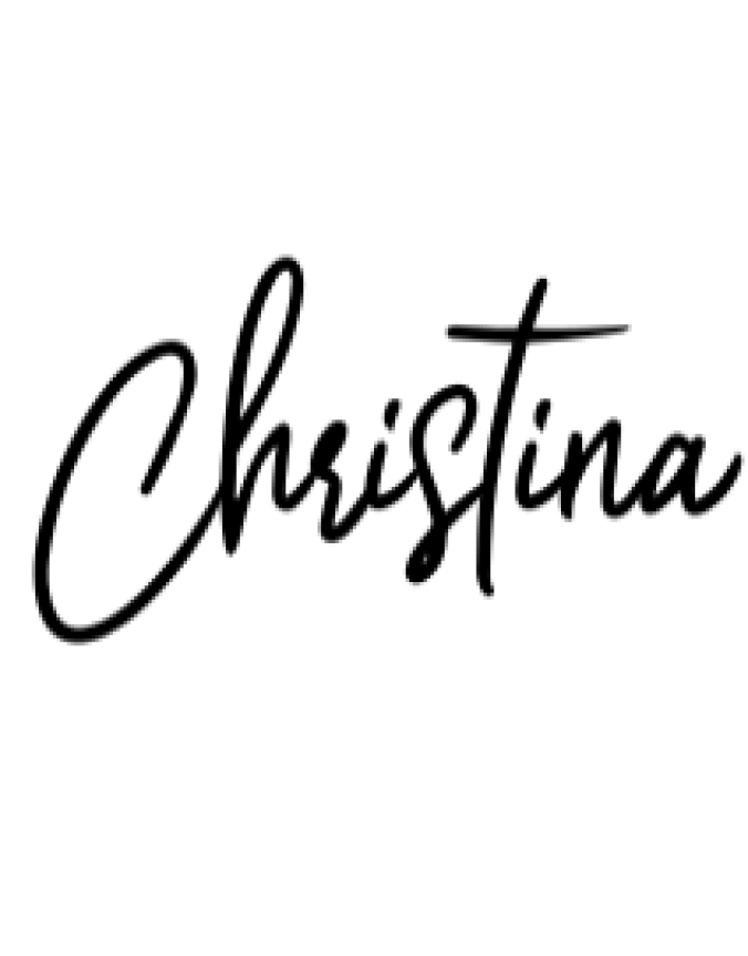 Christina Font Preview